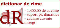 Dictionar de rime